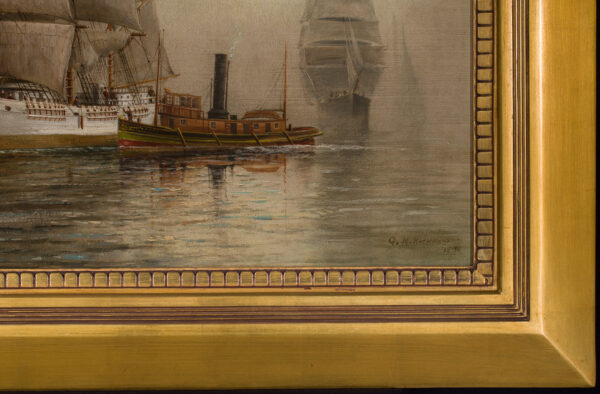 Coming Through the Mists, Maine Harbor - Image 2