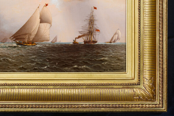 Gale Warning, the Schooner ARIEL - Image 2