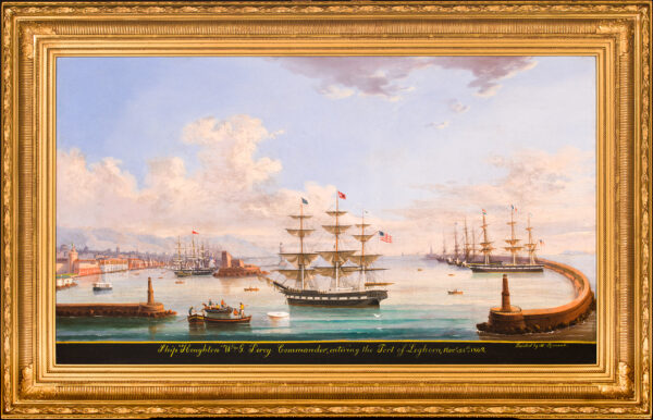 Ship HOUGHTON Entering Leghorn - Image 6
