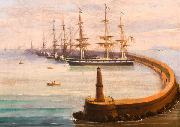 Ship HOUGHTON Entering Leghorn - Image 3