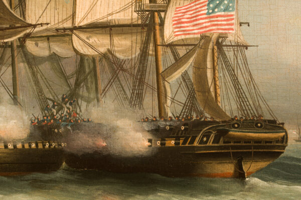 H.M.S. Shannon Boards U.S.S. Chesapeake off Boston - Image 5