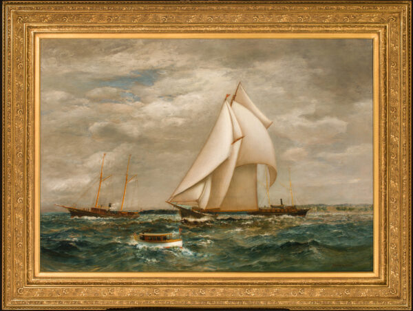 Schooner Yacht WATER WITCH in New York Harbor - Image 8