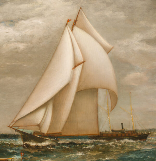 Schooner Yacht WATER WITCH in New York Harbor - Image 7
