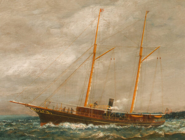 Schooner Yacht WATER WITCH in New York Harbor - Image 5