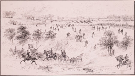 Attack of Smith's Corps at Cold Harbor, Virginia