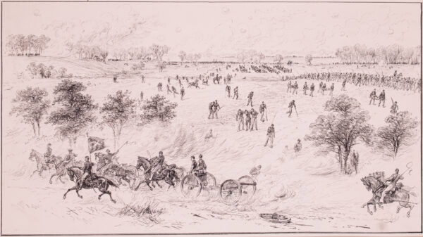 Attack of Smith's Corps at Cold Harbor, Virginia