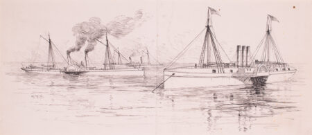Civil War Ships NEPTUNE, VESTA and ALLIANCE