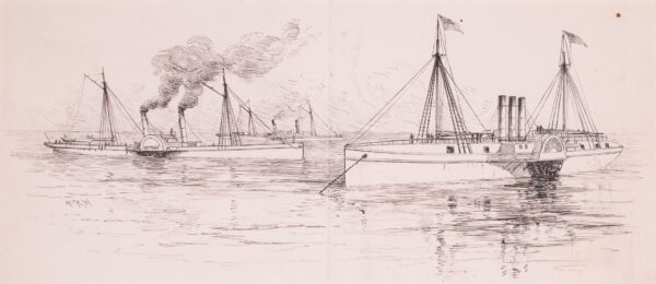 Civil War Ships NEPTUNE, VESTA and ALLIANCE