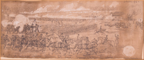 Sumner Repulsing the Rebels - Image 5
