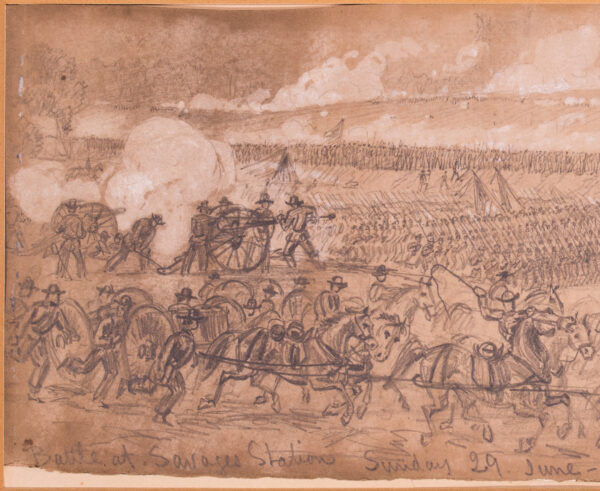 Sumner Repulsing the Rebels - Image 4