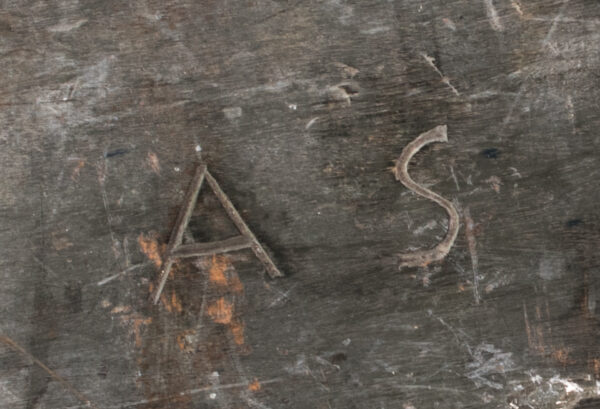 Carved Gangway Board with Anchor and Crown - Image 2