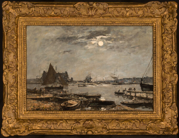 Moonrise Over Trouville - Image 4