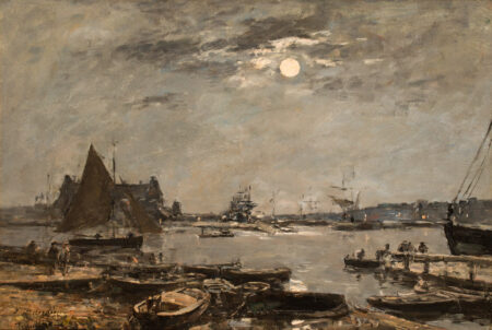 Moonrise Over Trouville