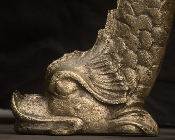 American Cast Brass Dolphin Binnacle - Image 2