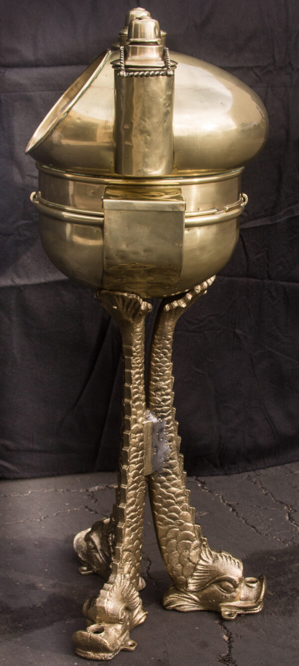 American Cast Brass Dolphin Binnacle - Image 7