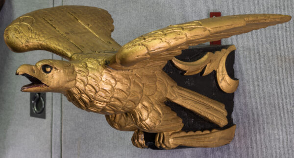 Carved Gilt Figurehead of an Eagle from Schooner FLEETWING - Image 8
