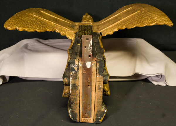 Carved Gilt Figurehead of an Eagle from Schooner FLEETWING - Image 3