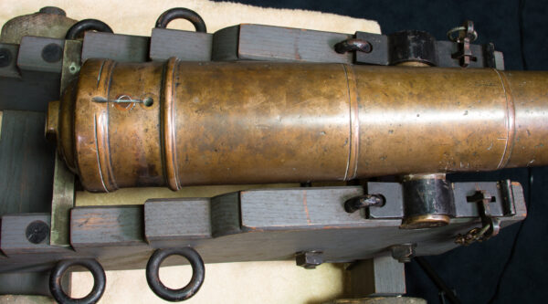 18th Century French Model 1756 Naval Cannon on Carriage - Image 6