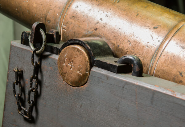 18th Century French Model 1756 Naval Cannon on Carriage - Image 4