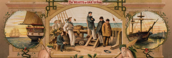Full Color British Hearts of Oak Membership Lithograph - Image 3