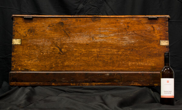 Camphor Wood and Brass Sea Chest Owned by a Danish Sea Captain - Image 2