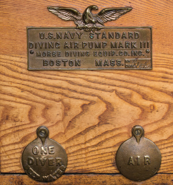 U.S. Navy Diving Air Pump Mark III by Morse - Image 5