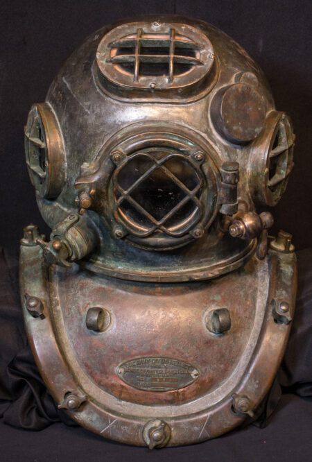 US Navy Morse/DESCO Mark V Dive Helmet No. 927/4231