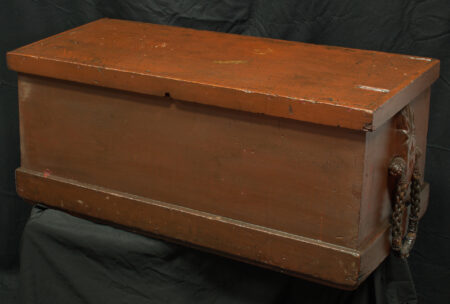 American Painted Pine Sea Chest