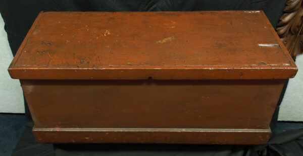 American Painted Pine Sea Chest - Image 10