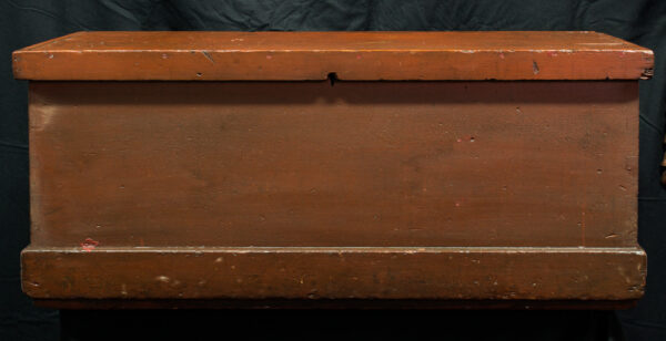 American Painted Pine Sea Chest - Image 9