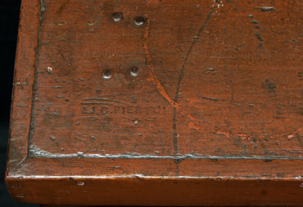 American Painted Pine Sea Chest - Image 3
