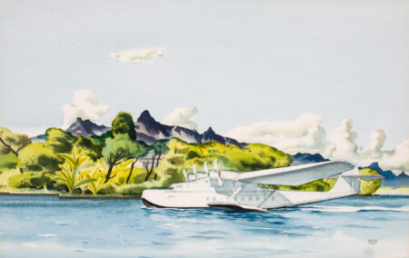 Honolulu Arrival in Pan Am China Clipper