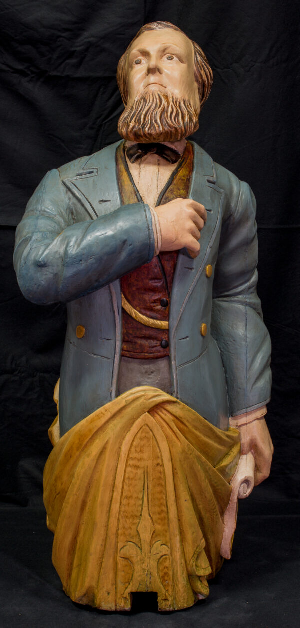 Ship's Figurehead of an American Statesman - Image 13