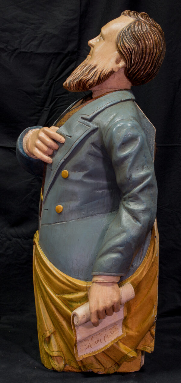 Ship's Figurehead of an American Statesman - Image 8