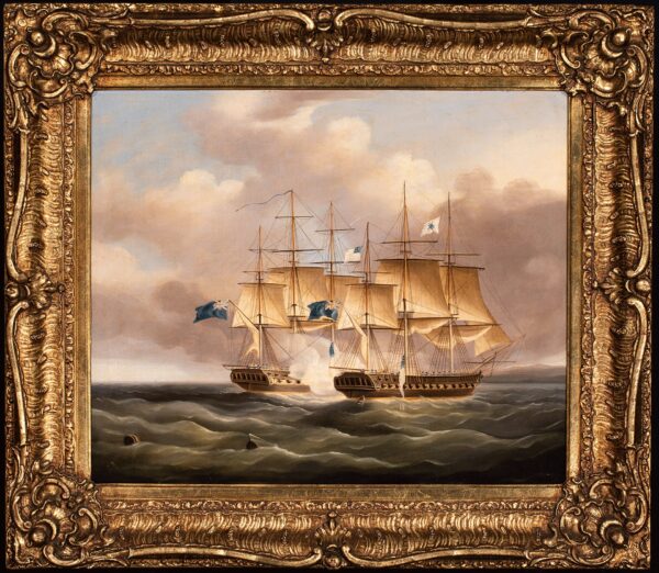 H.M.S. ENDYMION Captures U.S.S. PRESIDENT, War of 1812 Action - Image 5