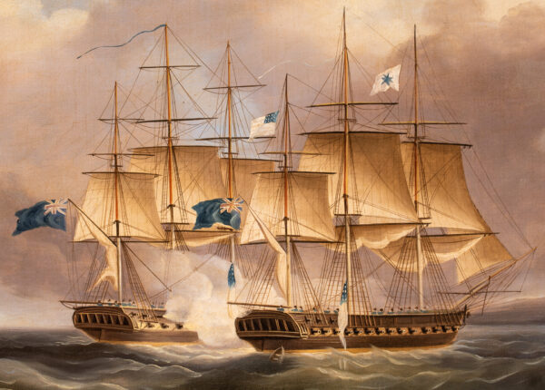 H.M.S. ENDYMION Captures U.S.S. PRESIDENT, War of 1812 Action - Image 4