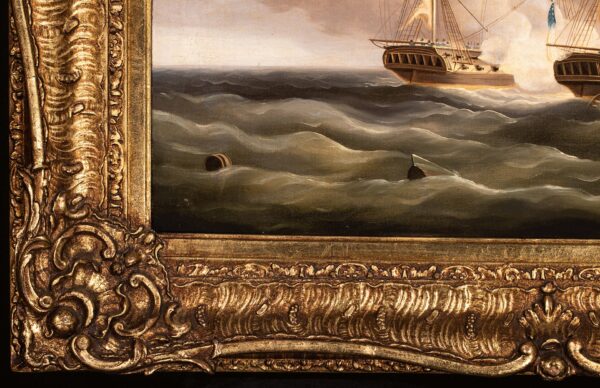 H.M.S. ENDYMION Captures U.S.S. PRESIDENT, War of 1812 Action - Image 3