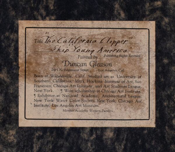 The California Clipper YOUNG AMERICA - Image 3