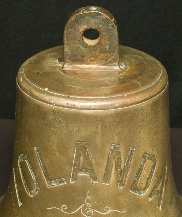 Ship's Bell from the NYYC Steam Yacht IOLANDA of 1908 - Image 4