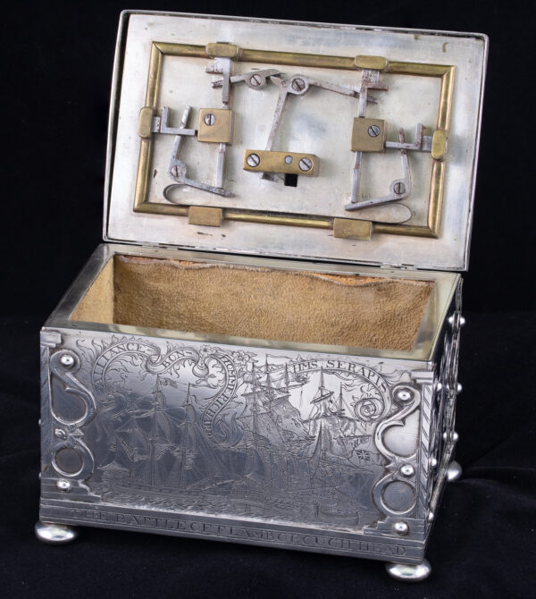 John Paul Jones French Silver Chest - Image 3