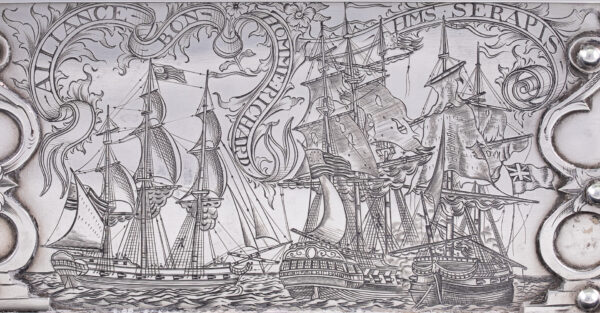 John Paul Jones French Silver Chest - Image 12