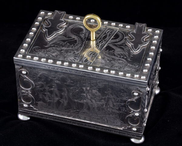 John Paul Jones French Silver Chest - Image 6