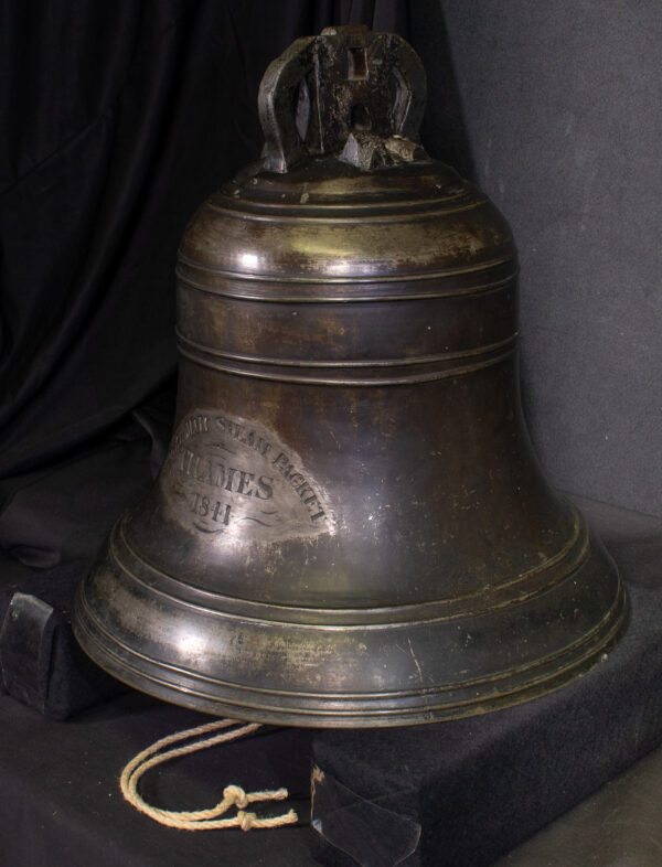 Ship's Bell from the Royal Mail Steamship Packet THAMES of 1841 - Image 10
