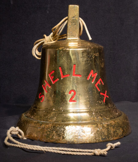 Ships Bell from the Oil Tanker SHELL MEX 2