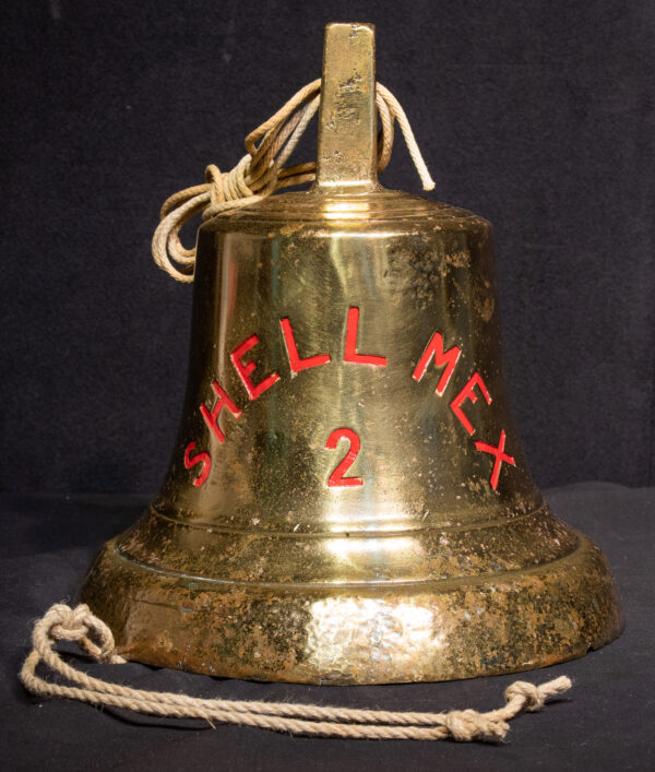 Ships Bell from the Oil Tanker SHELL MEX 2