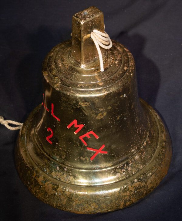 Ships Bell from the Oil Tanker SHELL MEX 2 - Image 7