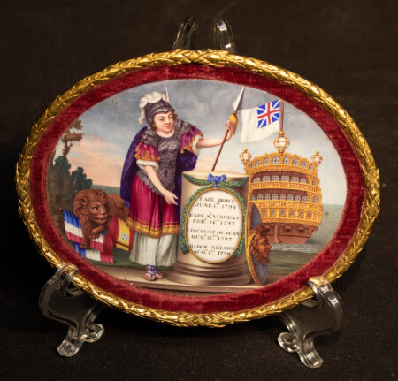 The Four Victorious British Admirals Plaque