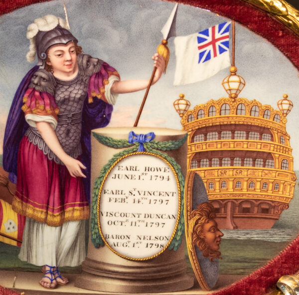 The Four Victorious British Admirals Plaque - Image 4