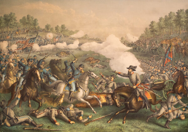 Battle of Opequan or Winchester Virginia Print - Image 4