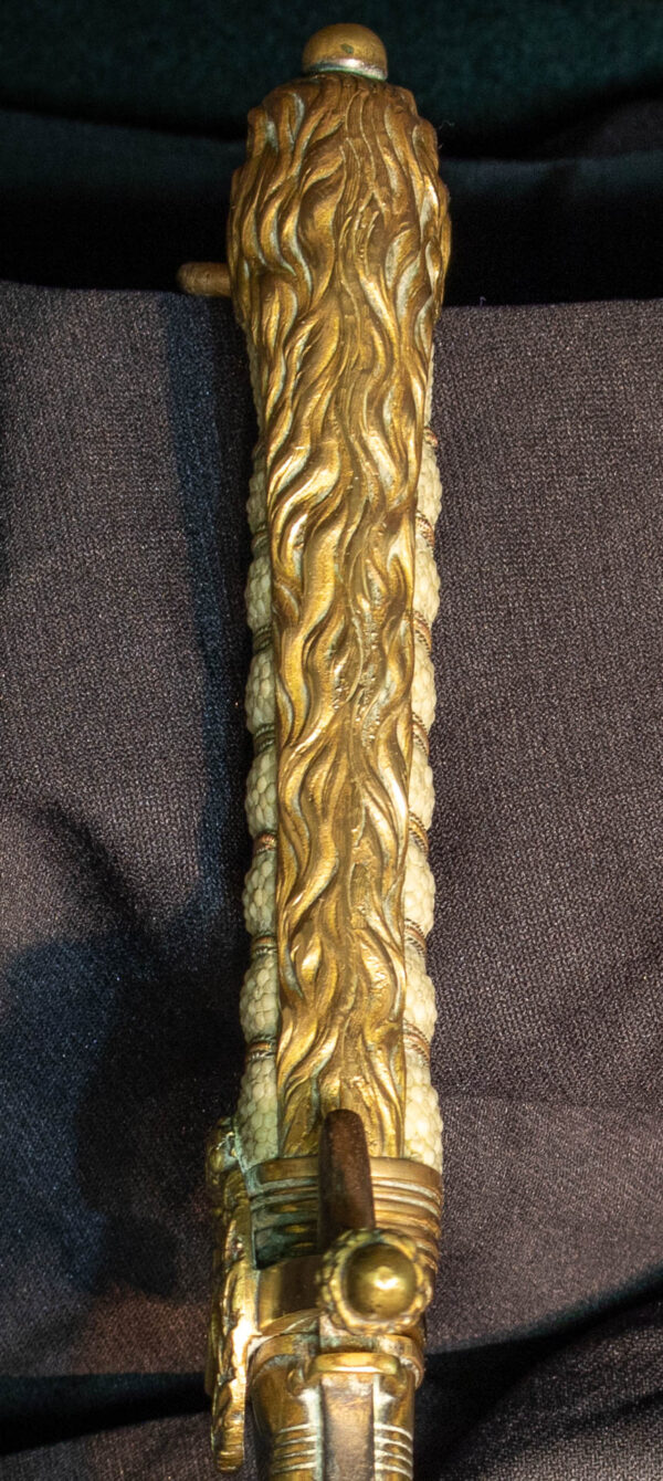 British Royal Naval Dirk with Scabbard - Image 3